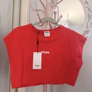 Gym Shark Legacy Fitness Raw Crop Top